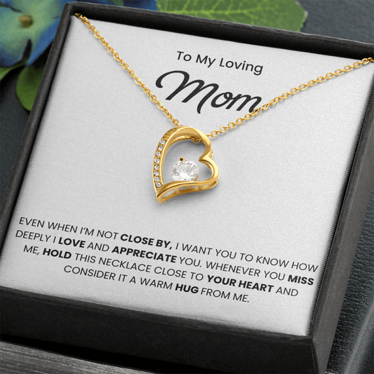 Sentimental Mother's Day Necklace Gift for Mom From Son or Daughter
