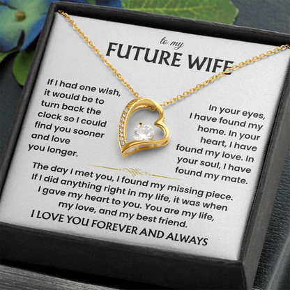 To My Future Wife Necklace, Wife Necklace From Husband