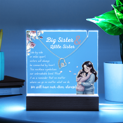 Big Sister Necklace – Heartfelt Gift of Love & Connection from Sister
