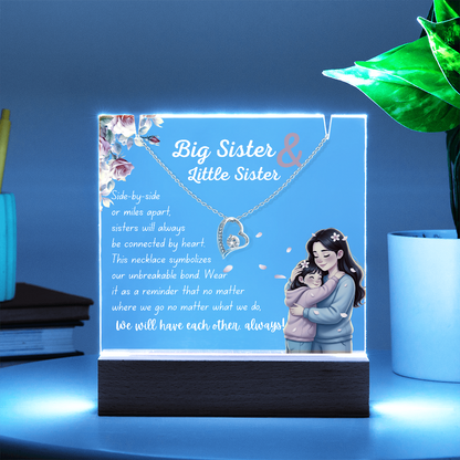 Big Sister Necklace – Heartfelt Gift of Love & Connection from Sister