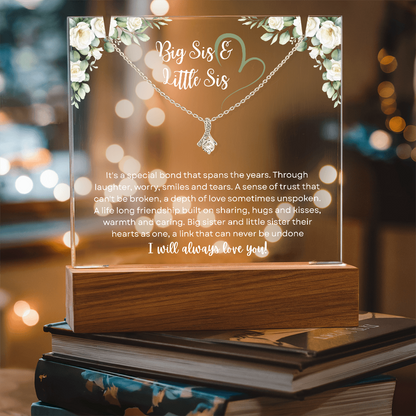 Big Sis & Little Sis Necklace – Timeless Sister Bond Gift