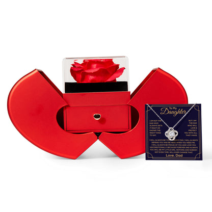 To My Beautiful Daughter Necklace, It Enhances The Magic In Her Smile