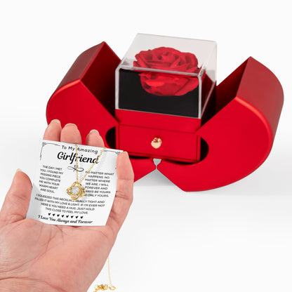 Girlfriend Necklace Gift From Boyfriend, Valentine's gifts For Girlfriend