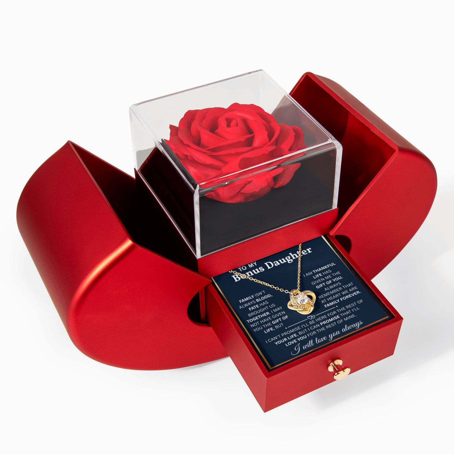 Bonus Daughter Gifts from Bonusdad, Jewelry Gifts For Stepdaughter