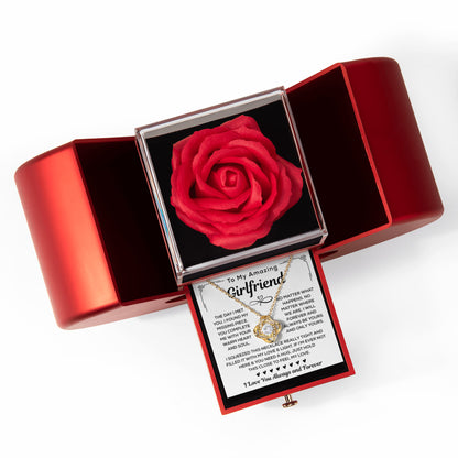 Girlfriend Necklace Gift From Boyfriend, Valentine's gifts For Girlfriend