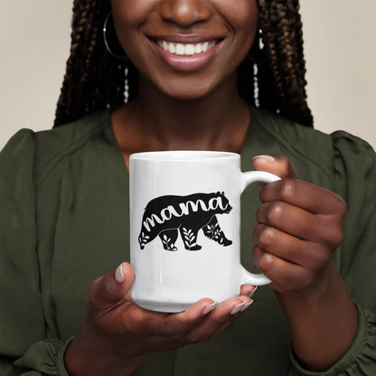 White ceramic coffee mug