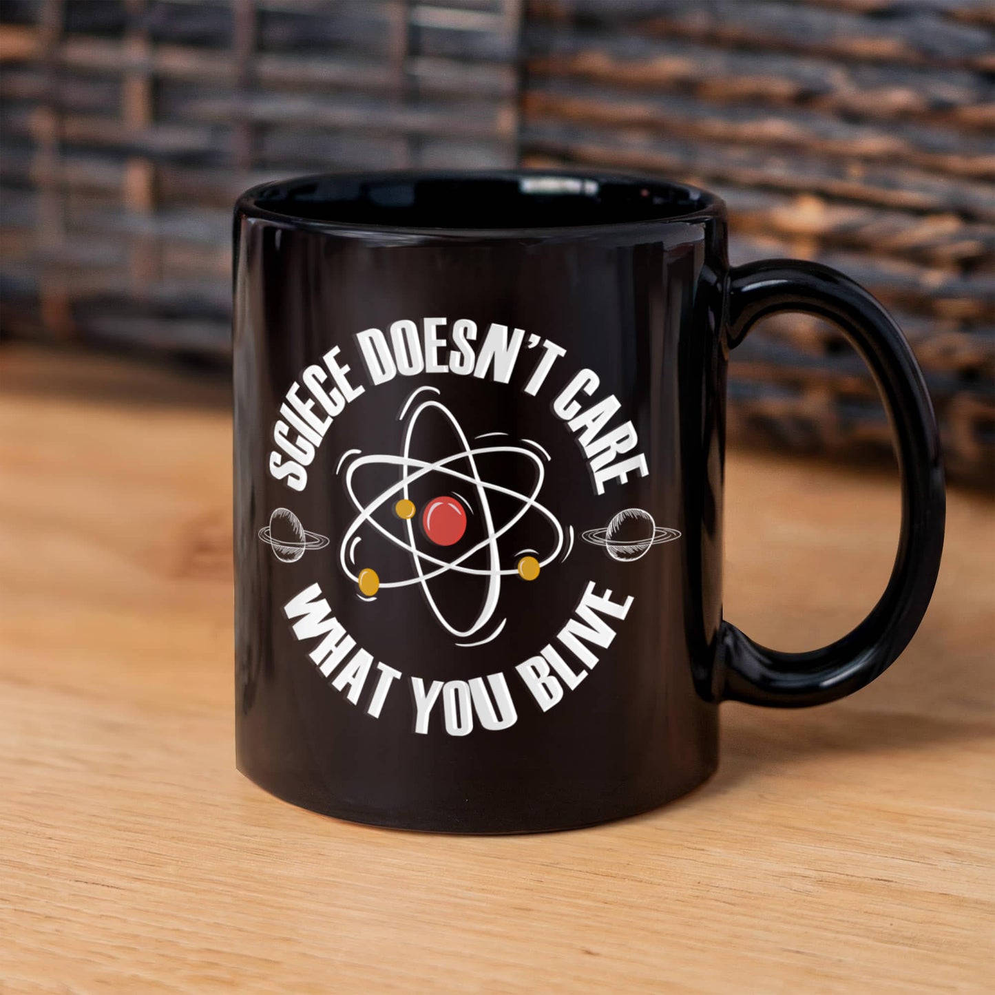 Science Doesn't Care What You Believe, Funny Scientific T-shirt for Science Teacher