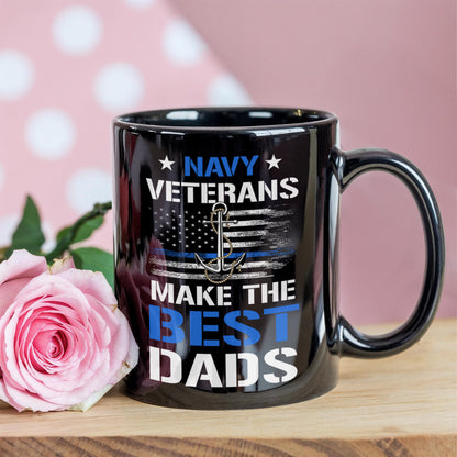American flag boots veteran Mugs -  proud son of a veteran, gift for dad, Father's Day gift for veteran, Gift for son, veteran gift