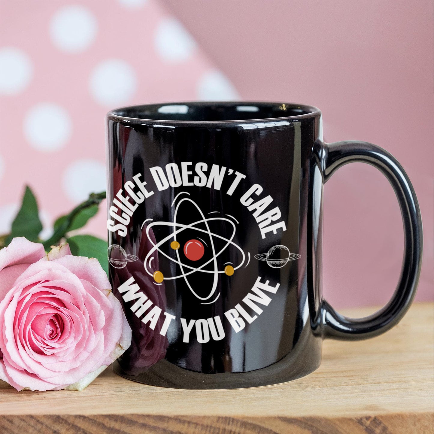 Science Doesn't Care What You Believe, Funny Scientific T-shirt for Science Teacher