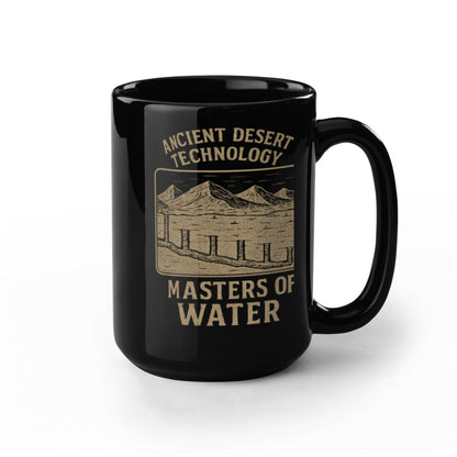 Ancient Desert Technology Mug – Masters of Water | Historical Engineering Gift