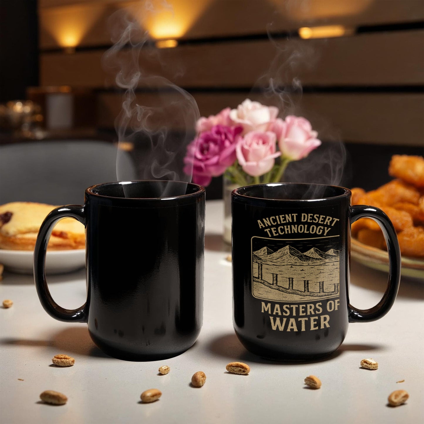 Ancient Desert Technology Mug – Masters of Water | Historical Engineering Gift