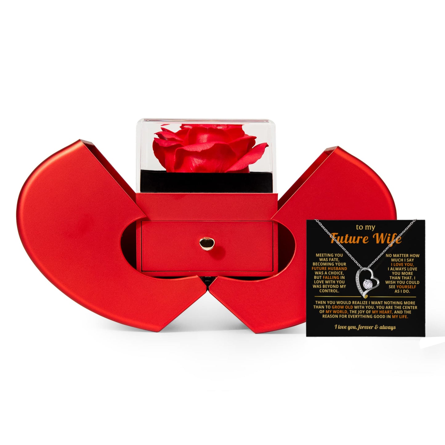 ValentinesGifts for Wife, Soulmate Gift with Message Box