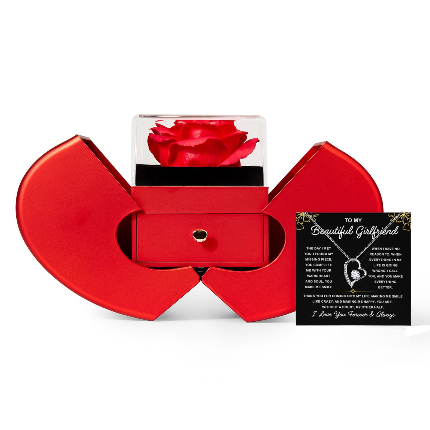 Necklace from Boyfriend, Seeing Your Girlfriend Wear It Makes Her Glow Inside