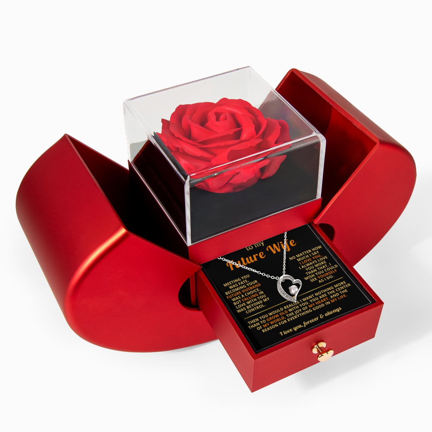 ValentinesGifts for Wife, Soulmate Gift with Message Box