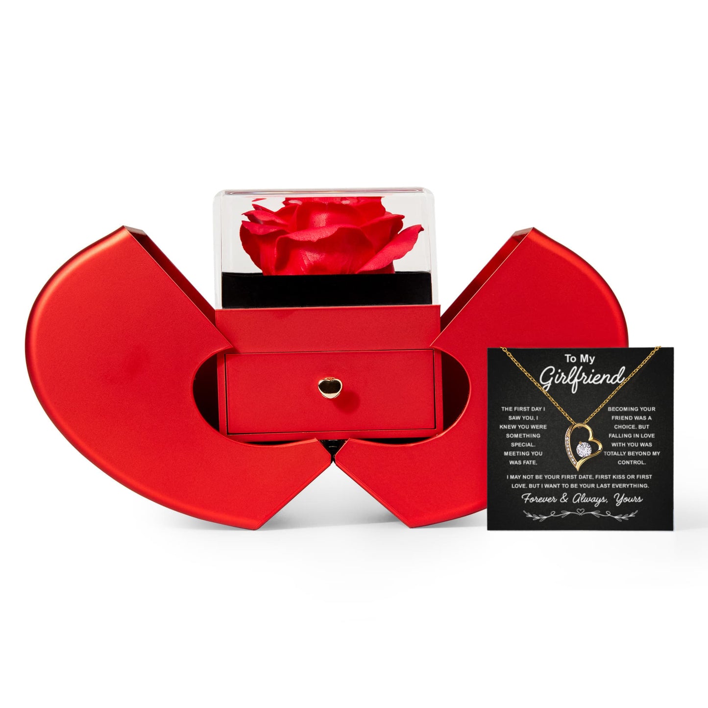 Necklace from Boyfriend, When Your Girlfriend Wears It, She Radiates Pure Love