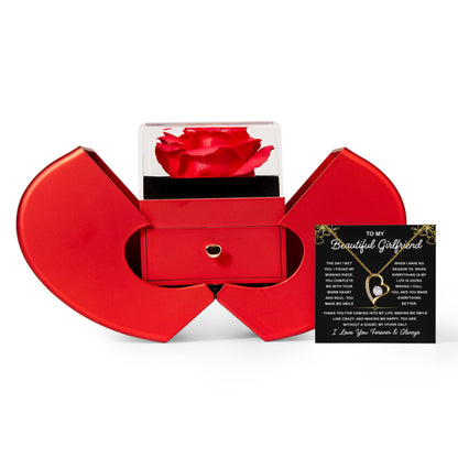 Necklace from Boyfriend, Seeing Your Girlfriend Wear It Makes Her Glow Inside