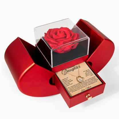 To My daughter Necklace for dad, It Makes Her Smile Shine Even Brighter
