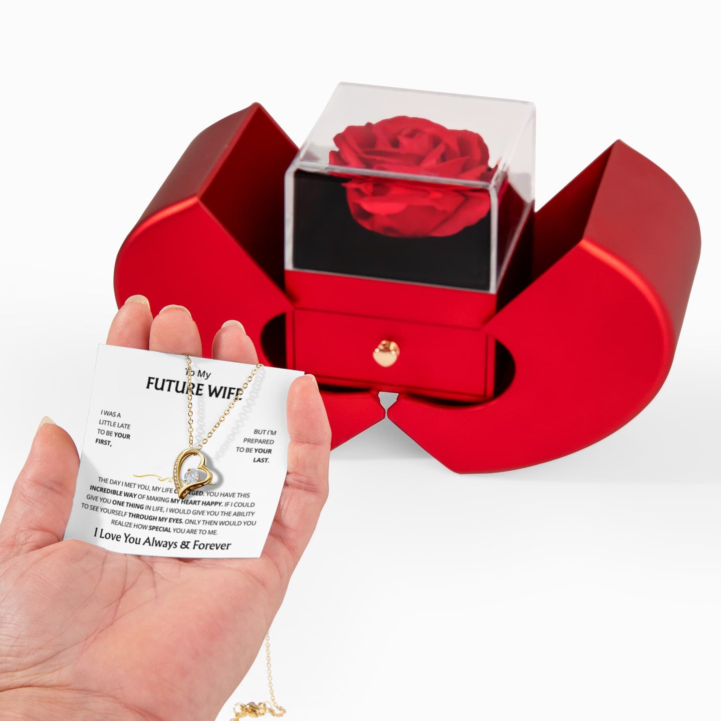 Necklace for Future wife, Birthday Gifts for Wife