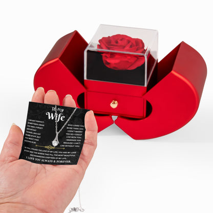 Valentine Gifts for Wife, When Your Wife Wears It, She Radiates Pure Heart