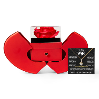 Valentine Gifts for Wife, When Your Wife Wears It, She Radiates Pure Heart
