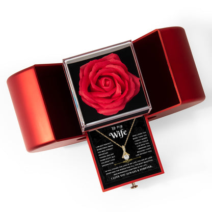 Valentine Gifts for Wife, When Your Wife Wears It, She Radiates Pure Heart