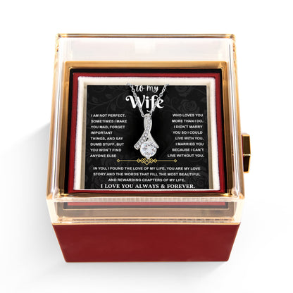 Valentine Gifts for Wife, When Your Wife Wears It, She Radiates Pure Love