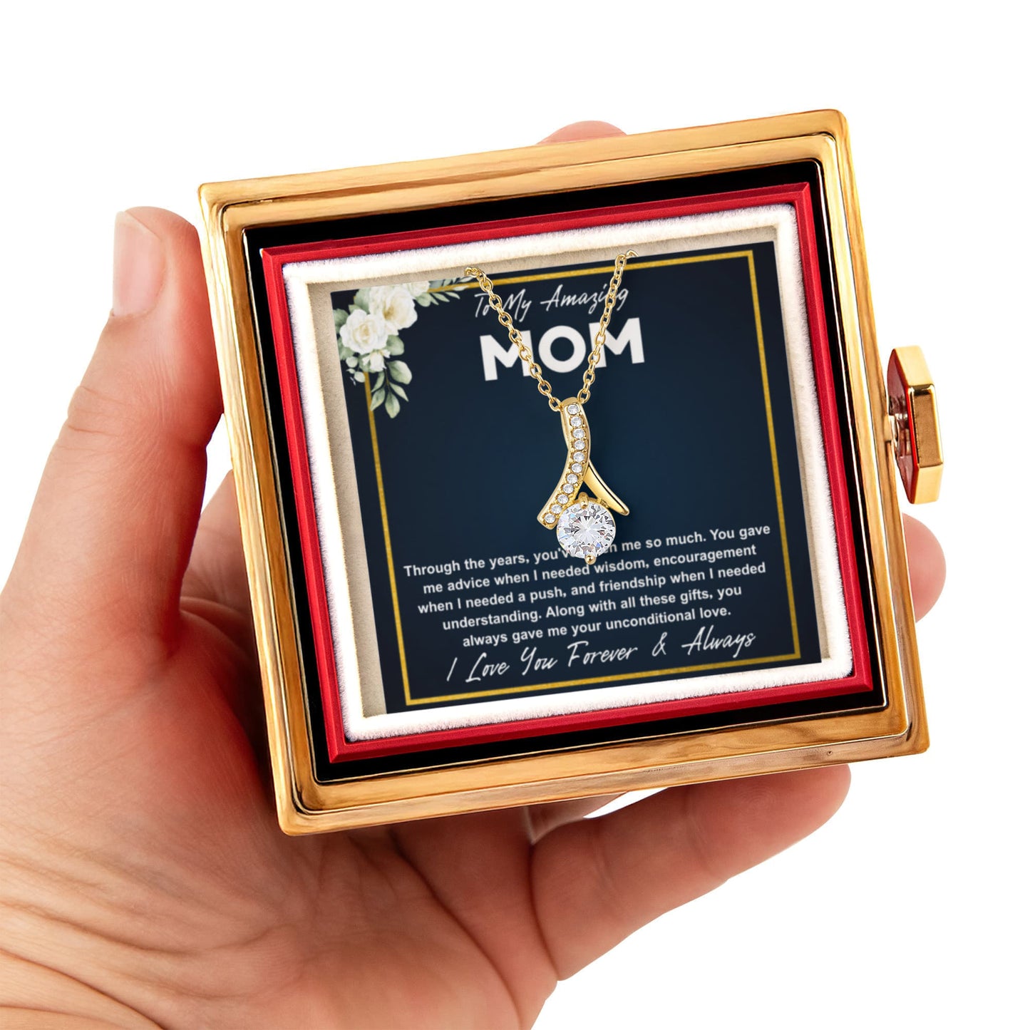 Best Gifts for Mom, Mom Necklace from Daughter