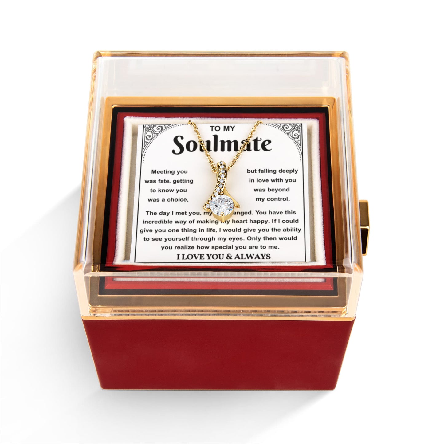 Romantic Valentine's Jewelry for Her, A Glow of Love When Your Soulmate Wears It