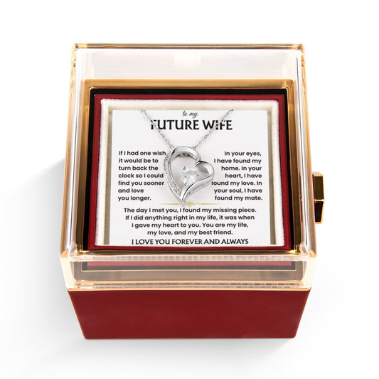 Wife Necklace From Husband, Every Moment Shines When She Wears This Necklace