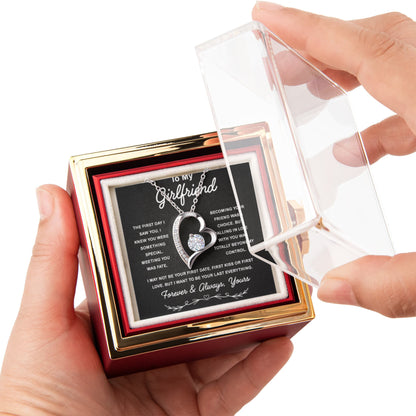 Neckalce for Girlfriend,Forever Love  Neckalce for Girlfriend