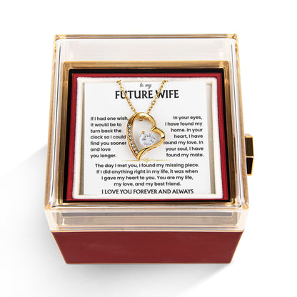 Wife Necklace From Husband, Every Moment Shines When She Wears This Necklace