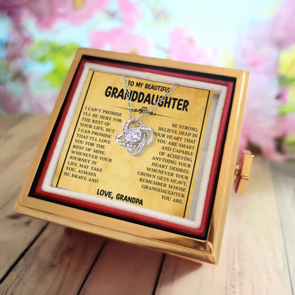 Granddaughter Necklace from Grandparents, Best Necklace for Granddaughter