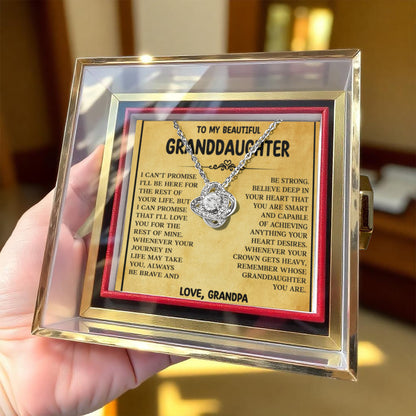 Granddaughter Necklace from Grandparents, Best Necklace for Granddaughter