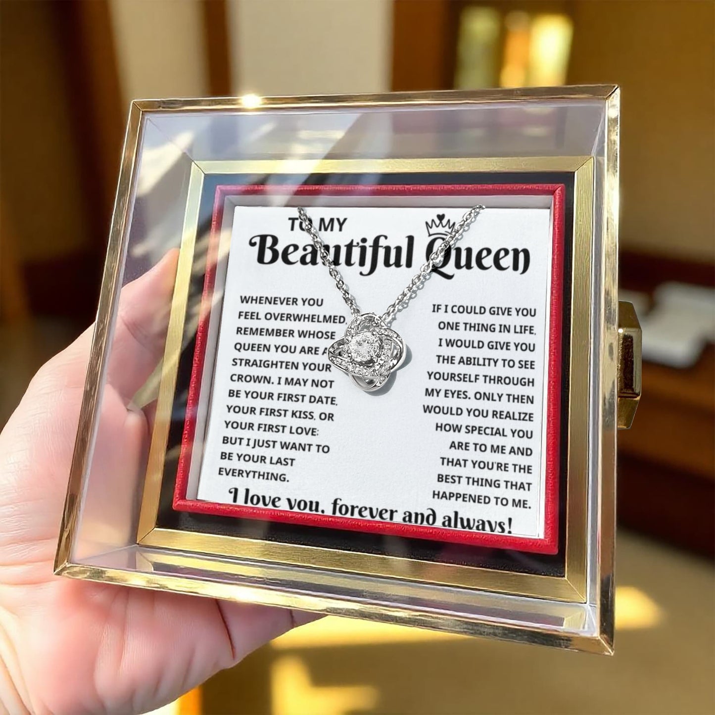 Best Gifts for Wife, Seeing Your Wife Wear It Makes Her Glow Inside and Out