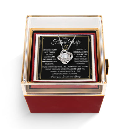 To My Future Wife Necklace, Every Moment Shines When She Wears This Necklace