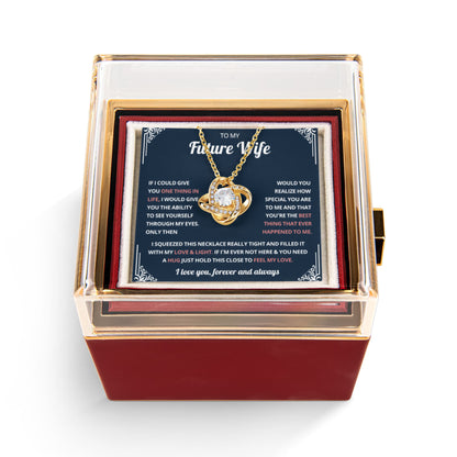 To My Soulmate jewelry, Necklace With Message Card