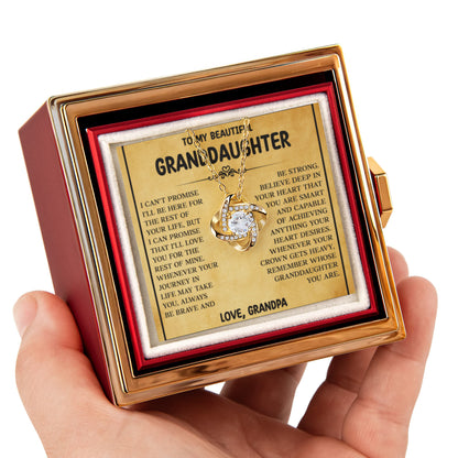 Granddaughter Necklace from Grandparents, Best Necklace for Granddaughter