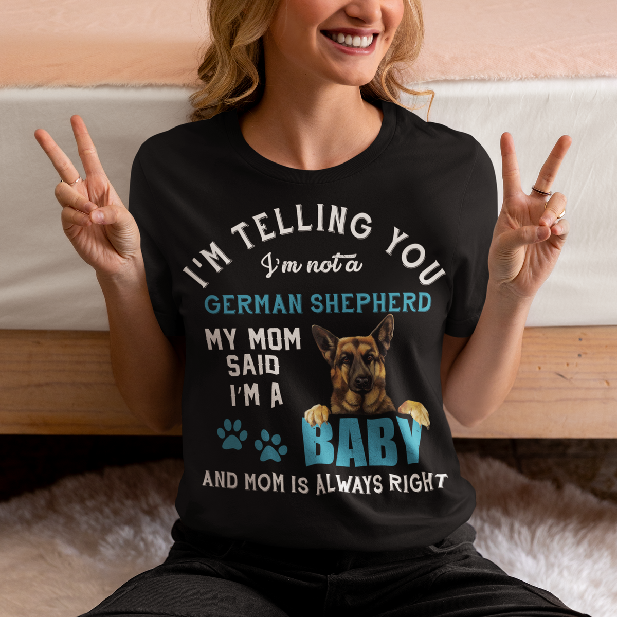 I'm Telling You I'm Not a German Shepherd T Shirt for Dog Lover